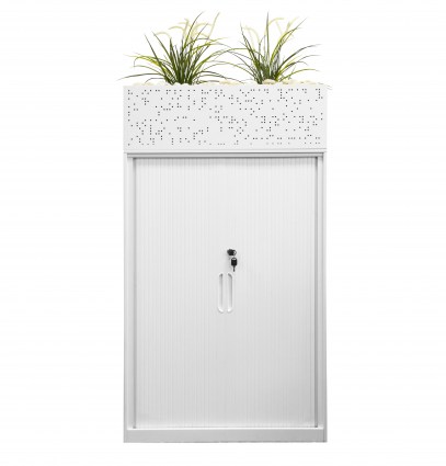 Luna Tambour Door - With Planter