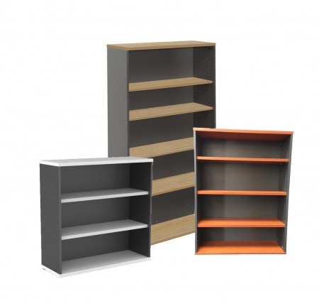 900W x 315D x 1200H Ironstone - Natural Oak
