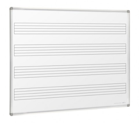 Music Whiteboard 1500 x 1200mm