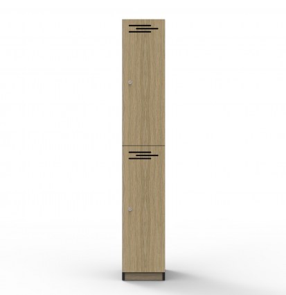 two_door_locker_oak